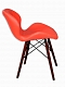 СТУЛ DSW DEEP (Красный)  ножки ВЕНГЕ, Eames Style с доставкой